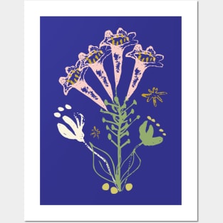 Pretty Watercolour Posy. Posters and Art